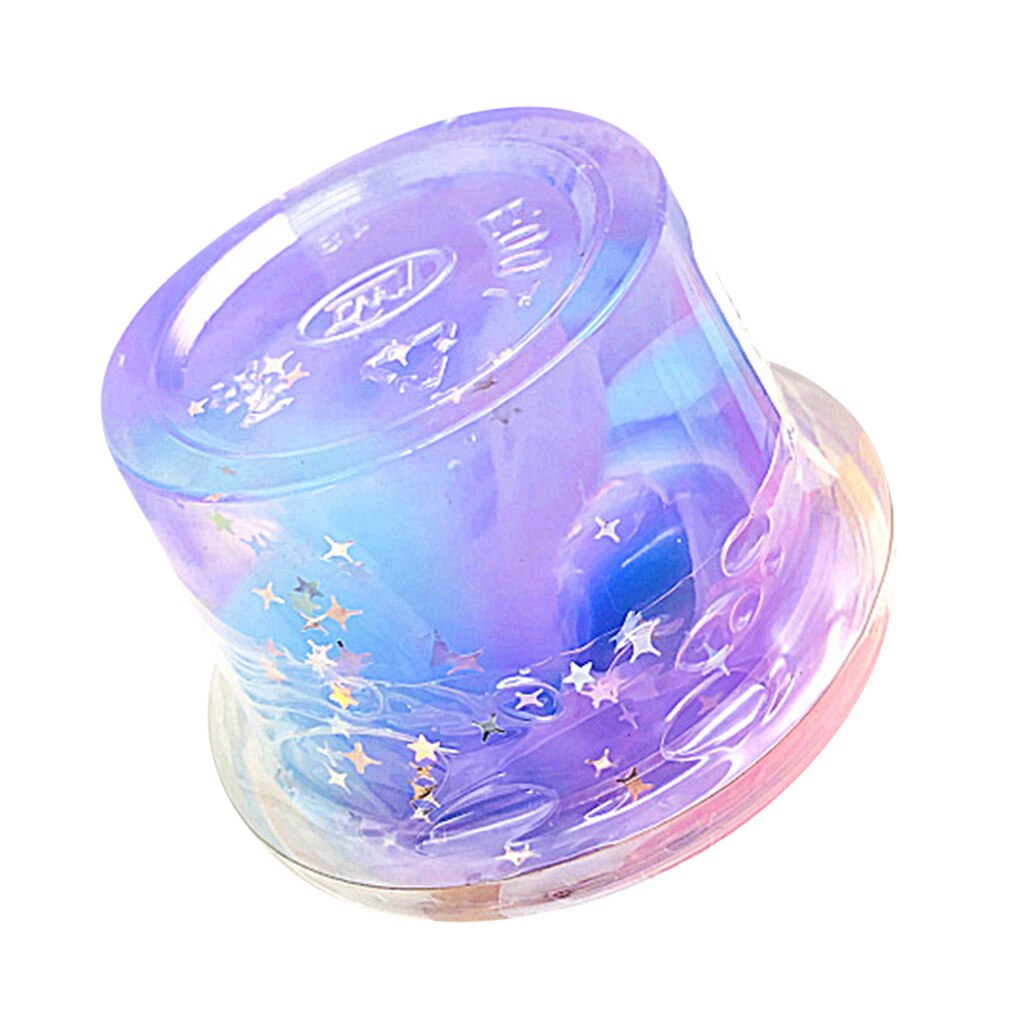 Plastilina de cristal para niños y adultos, arcilla polimérica educativa de textura suave y exprimible para aliviar el estrés, juguete de aprendizaje , modelo LL3