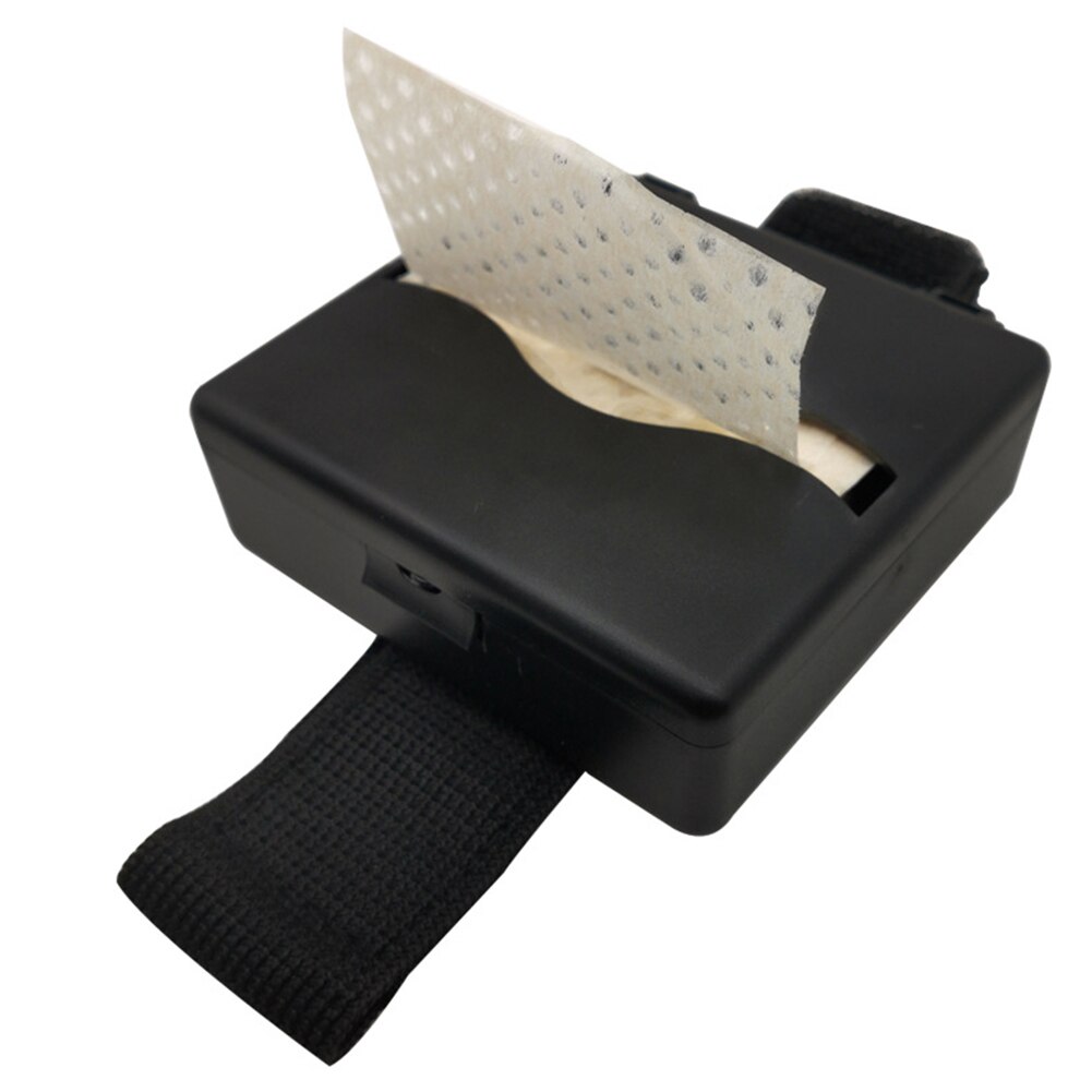 Portable Wristband Style Perm Paper Box for Salon Hair Perming Dressing Kit with 180 Sheets Curling Tissue Hair Curler Tools