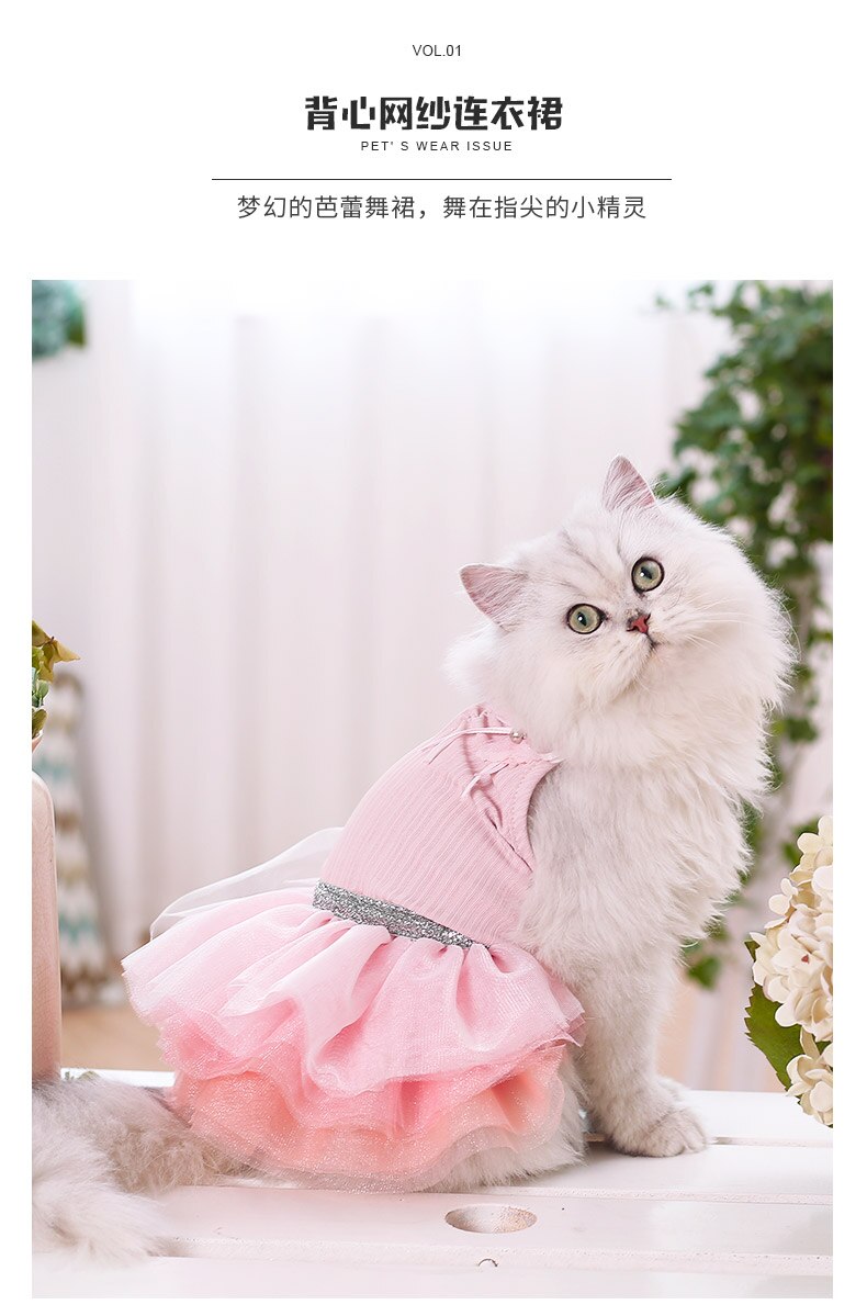 Huisdieren bruiloft katten kleding kostuum jurk kat kitten huiskleding kerstoutfit jas ropa para gatos huisdierproducten  oo50qz