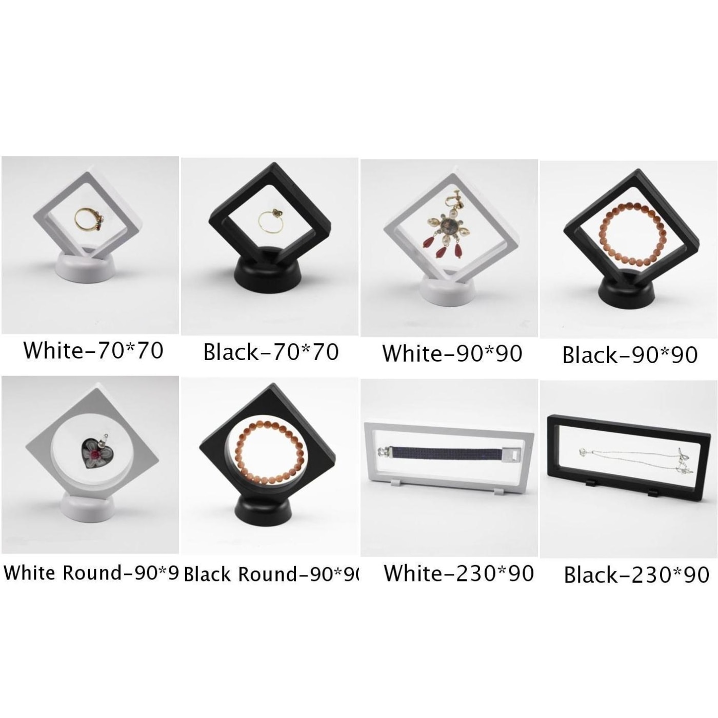 3D Floating Frame Shadow Box Picture Frame Jewellery Display Hypoxia Protection anti-wear dust-proof home decoration