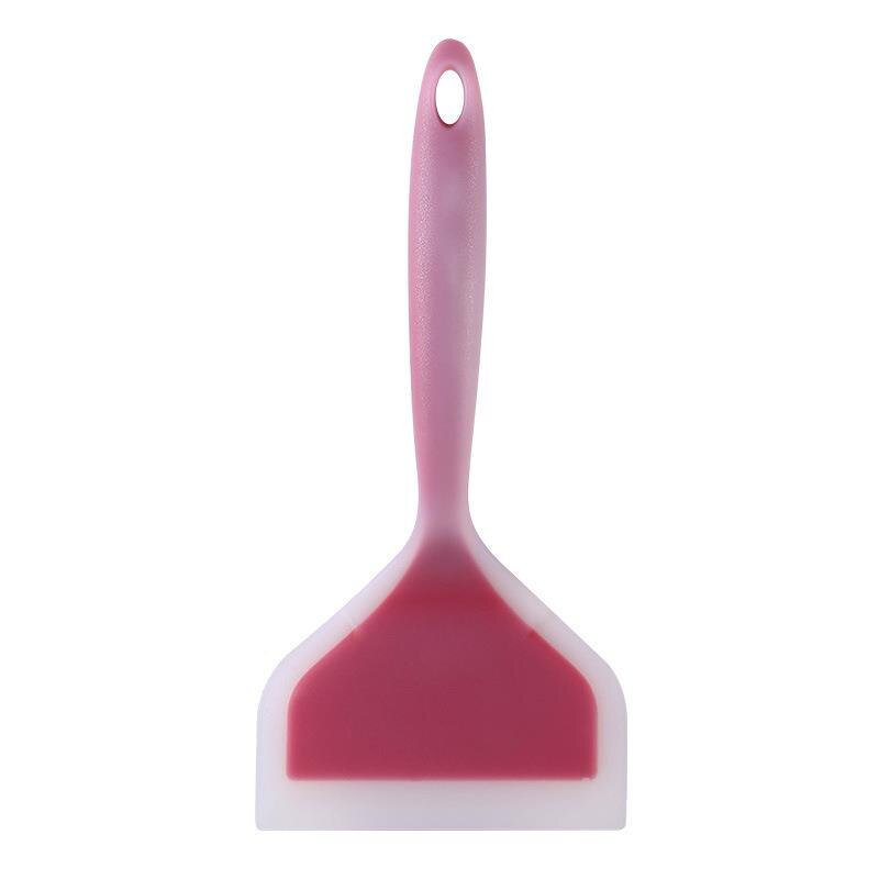 1PC Silicone Cooking Turner Pancake Shovel Non-Stick Beef Meat Wide Pizza Spatula Kitchen Scraper Food Lifters Kitchen Gadgets: 6