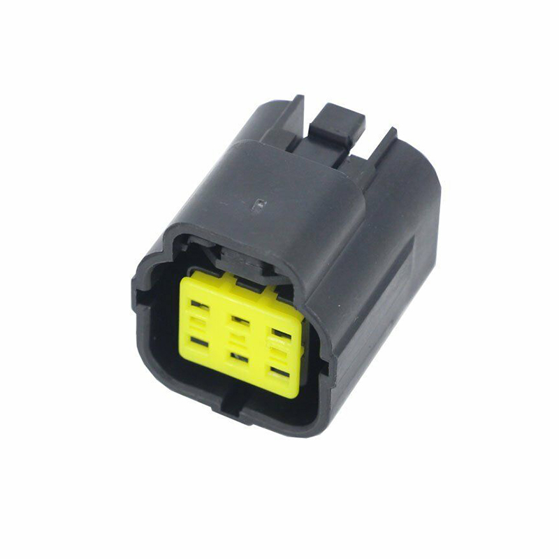 1Set 6 Pin Waterproof Electrical Connector Sealed 1.8mm AWG Terminal Heat Shrink Car Motorcycle Electrical Wire Connector Plug