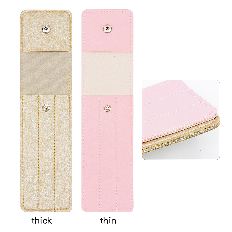 1pcs Lederen Pincet Case Schaar Lash Brush Wenkbrauw Scheermessen Draagtassen Gezicht Beauty Tools Opbergzakken voor Wimperverlenging