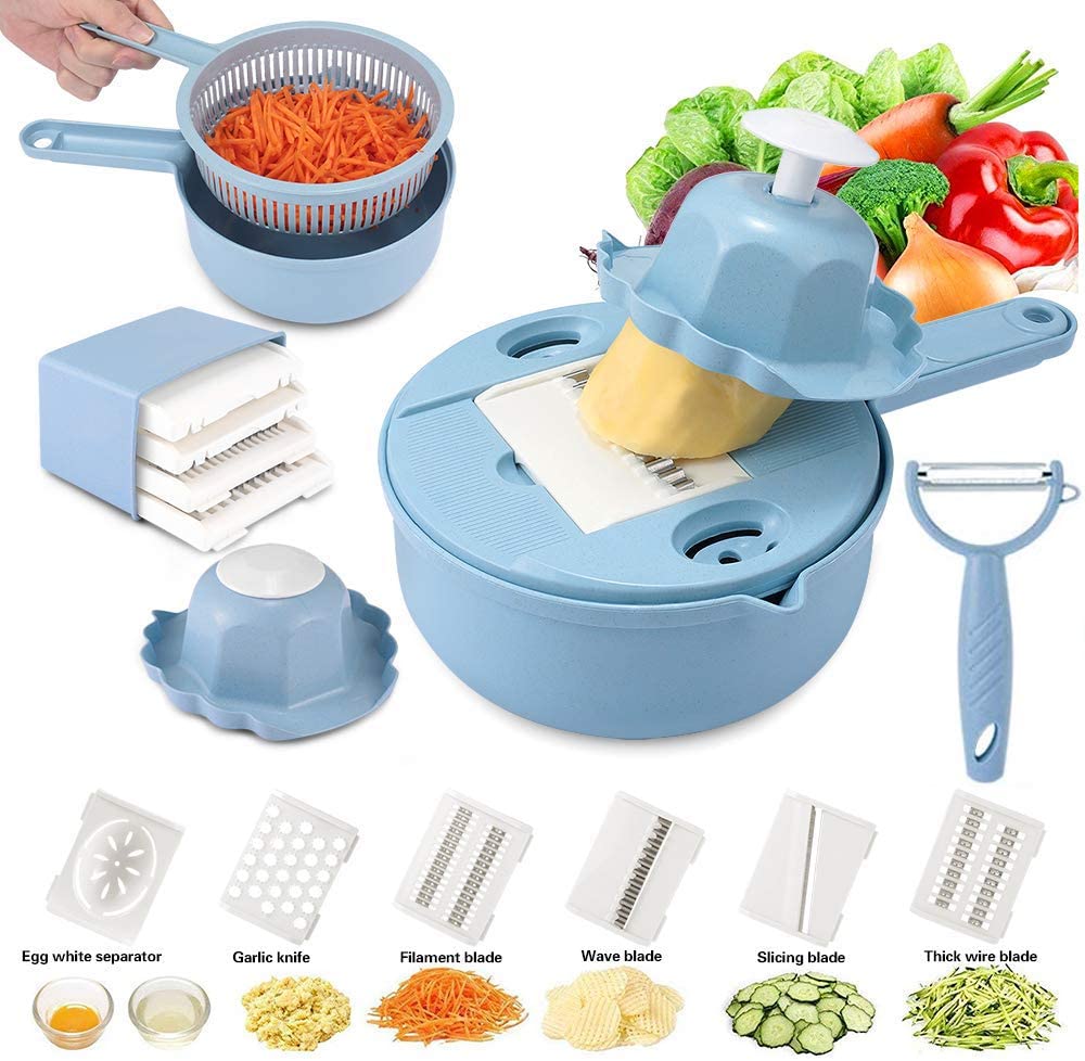 Tarwe Stro Slicer Cutter Chopper Groentensnijder Rasp Ronde Keuken Multifunctionele Versnipperen Rasp Fruit Dunschiller Wassen Lek Wastafel