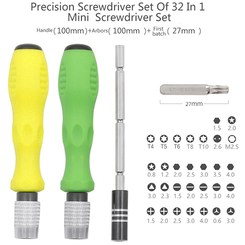 11 In 1 Cell Phones Opening Pry Repair Tool Kits Smartphone Screwdrivers Tool Set Mobile Phone Repair Tools