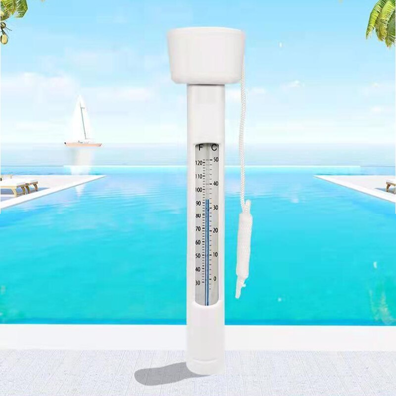 Thermomètre flottant pour piscine et étang, multifonctionnel, Durable, mesure de la température, affichage facile à lire