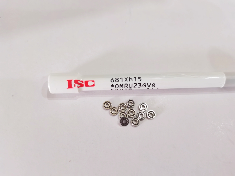 50 stk. originale isc høyhastighetslager l -415 1.5 x 4 x 1.2 mm 681x åpne miniatyrkulelager