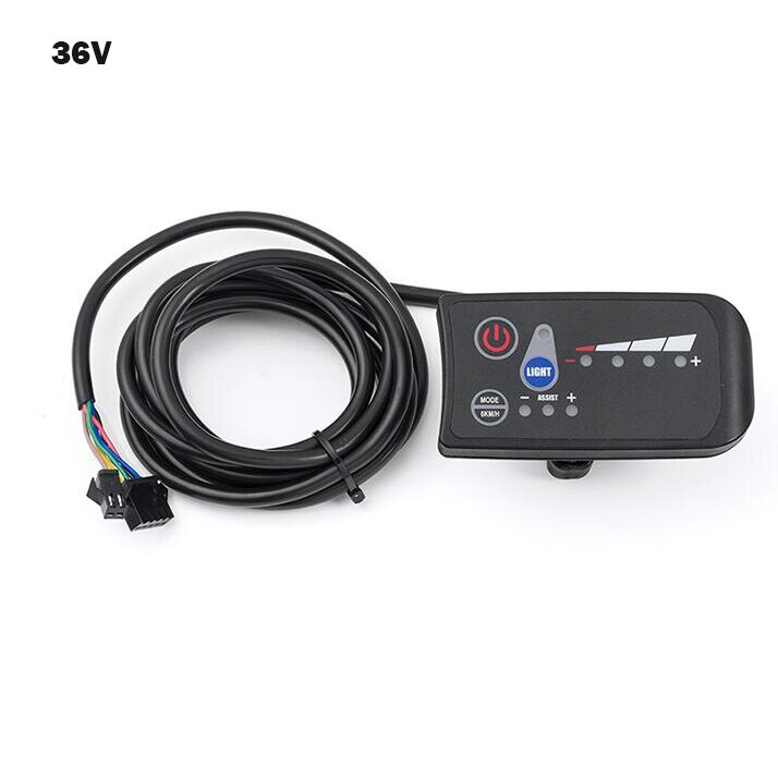 Electric Bike Brushless Controller 24V-48V 250W 36V-48V 350W E-bike Controller with LCD Display Scooter Blcd Controller: display 36V