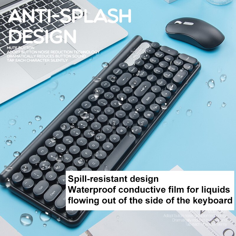 Rechargeable 2.4G Wireless Gaming Wireless Magic Keyboard and Mouse Set Gamer Keyboard Mice For Computer PC Gamer Laptop Keypad