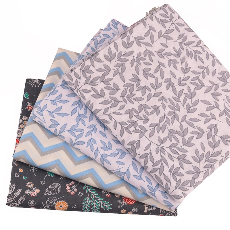 Nanchuang 7 stks/partij Bloemen Katoenen Stof Patchwork Textiel Voor DIY Handgemaakte Naaien Quilten Baby Kinderen Materialen 20x25cm
