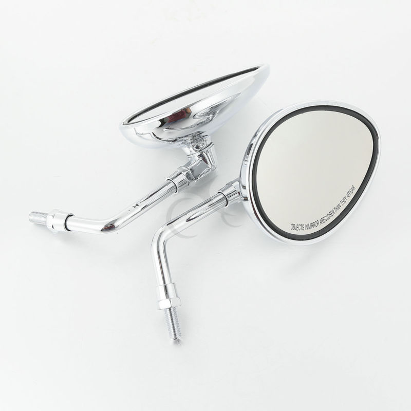 Motocicleta 10mm chrome espelho retrovisor lateral para chefe indiano classe chieftain 2014-17 roadmaster 15-17
