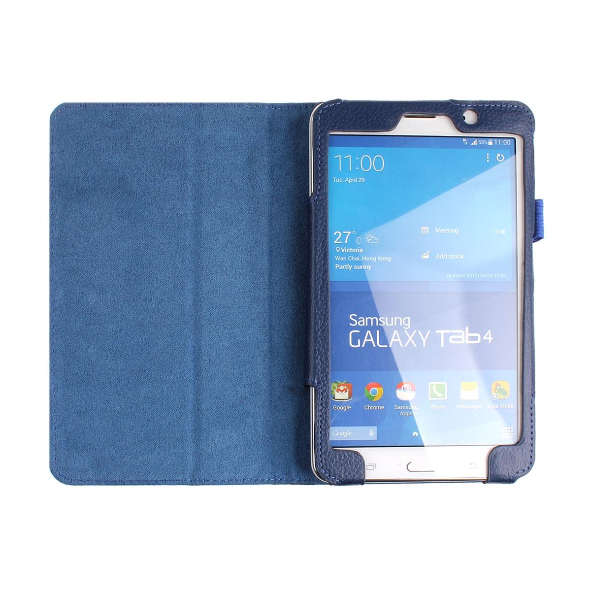 Para Samsung Galaxy Tab 4 7,0 plegable de cuero de la PU cubierta de la caja del soporte para Samsung Galaxy Tab 4 7,0 "Tablet SM-T230 SM-T231 caso