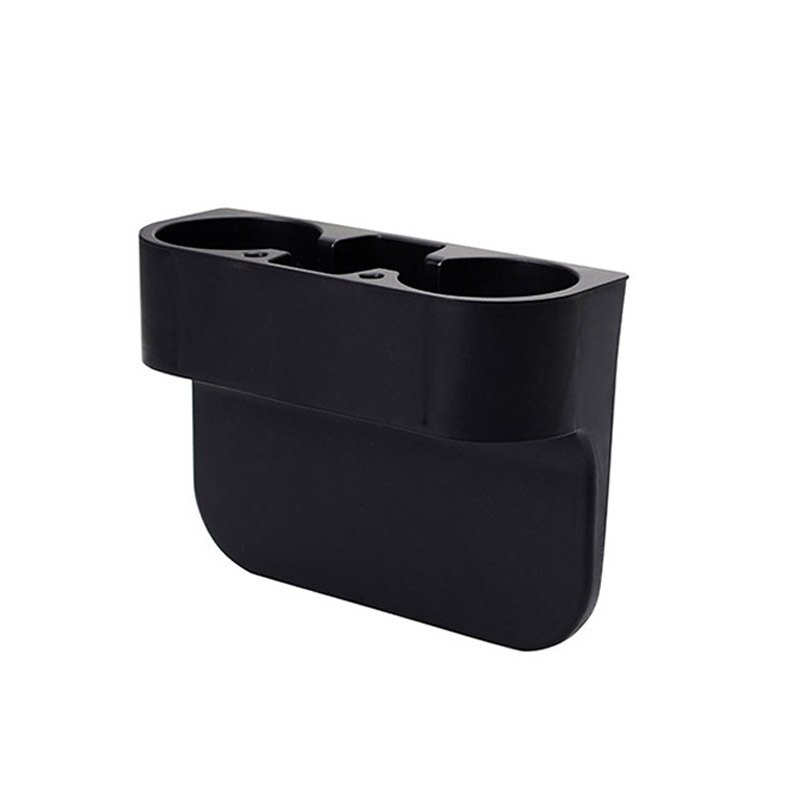 Auto Truck Car Seat Drink Cup Holder Valet Beverage Can Bottle Food Mount Stand Box Multifunction Vehicle Storage Tool 2 color: Black