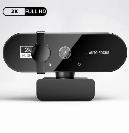 4k webcam 1080p mini câmera 2k full hd webcam com microfone 30fps usb web cam para foco automático pc portátil câmera de gravação de vídeo: BRANCO
