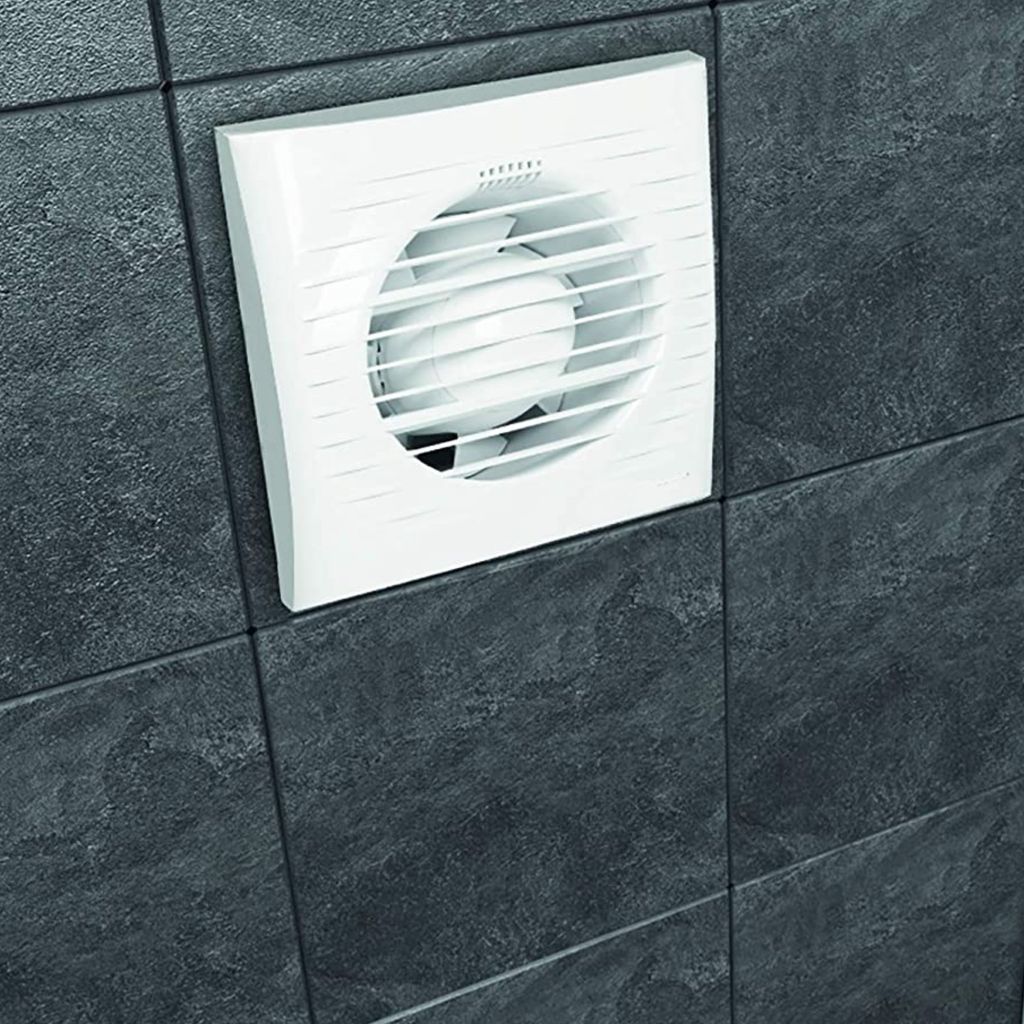 ¡Extractor de baño Optima 15x15 cm 14 W tipo 100 mm Extractor renovador de aire de baños! Elimina condensación de vapor y