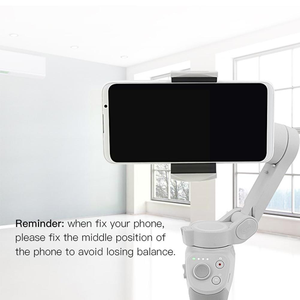 1 stück für dji  om 4 handheld-gimbal, handyhalterung, magnetische verlängerung, ausziehmechanismus, schnellverschluss, handyhalterungsschnalle