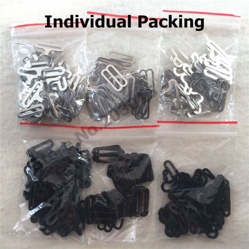 Chenkai 50 sets/lot verstelbare strik haak gesp strik clip 19mm hardware stropdas haak das clips sluitingen
