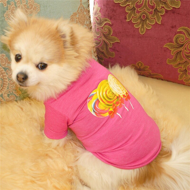 Yorkshire Terrier Honden Kleren Honden Shirts Hond Kleding Zomer Kleding Pommeren Zomer T-shirt Yorkshire Chihuahua