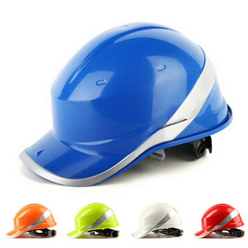 Delta Plus Diamant Veiligheidshelm Helm Blauw Hi Viz Textiel Cradle Venitex