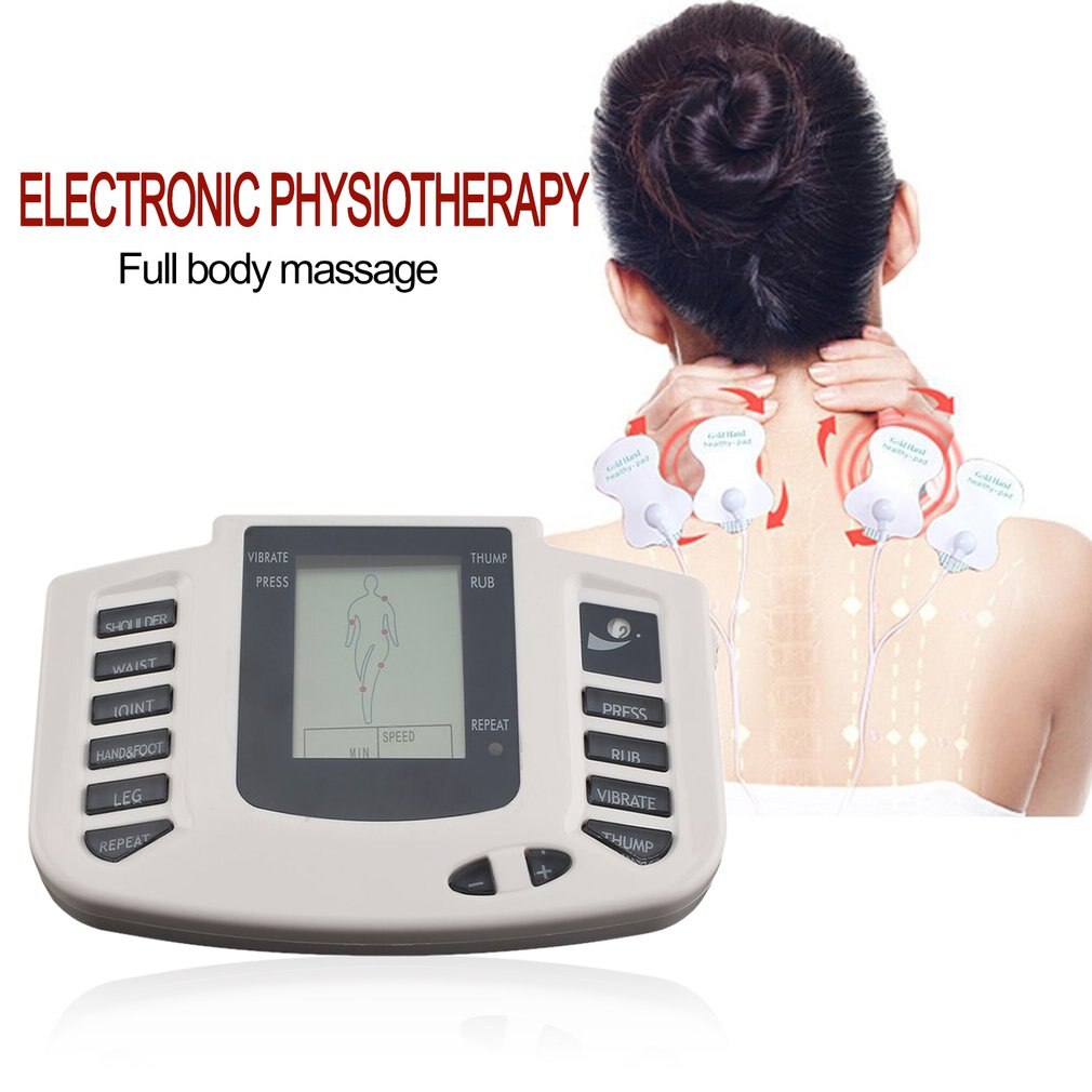Electro-Stimulatie Massager Electro Estimulador Digitale Elektronische Body Afslanken Puls Massage Spier Ontspannen Electro Stimulatie