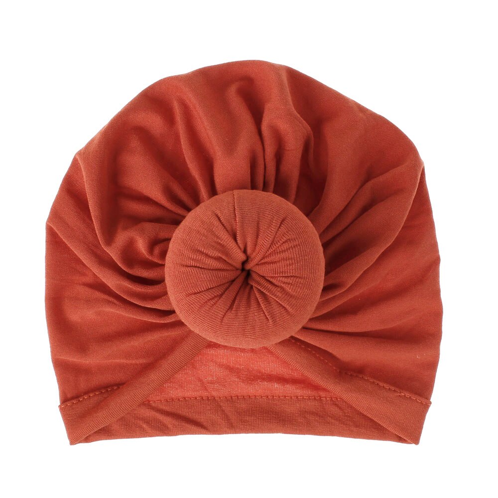 18 kleuren babyhoedjes voor meisjes, strikjes, tulbandhoedjes, babyfotografie-accessoires, katoenen kindermutsjes, babymutsjes en kinderhoedjes.: H