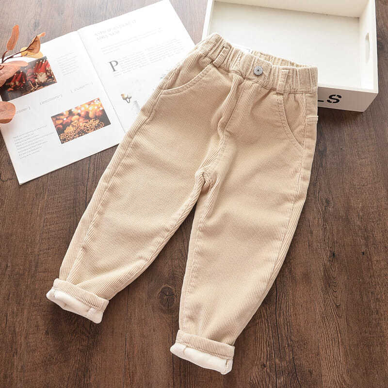 Pantalones bombachos para niño y niña, pantalón informal de pana, P5779, otoño e invierno, novedad de
