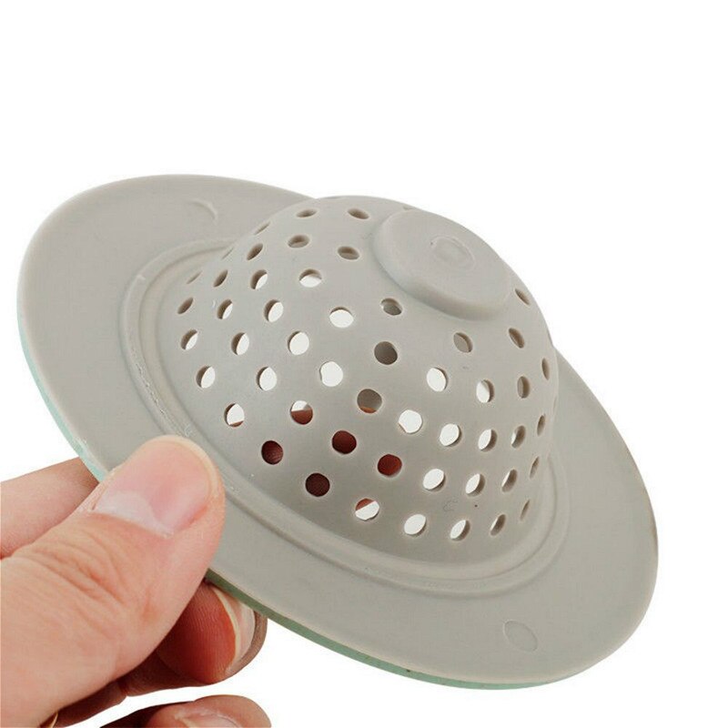 1pc Kitchen Funnel Bathroom Silicone Sink Strainer Stopper Floor Drain Hole Hair Catcher Tool Anti-blocking Kichen Accessories