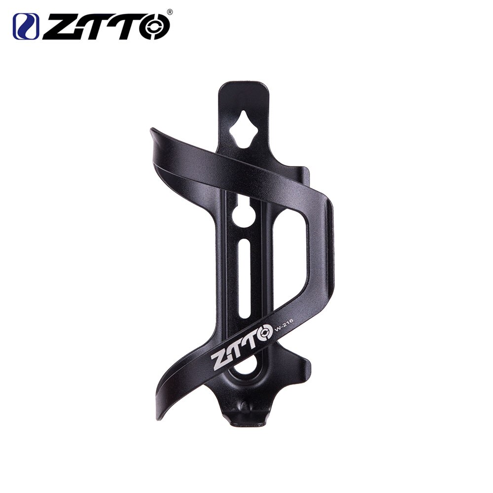 Ztto Ultralight Aluminium Hoge Sterkte Bidonhouder Water Houder Voor Mtb Weg Mountainbike Fietsen Fiets Accessoires: BLACK