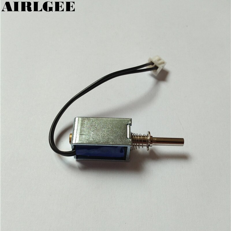 DC 12 V 80g/3mm Open Frame Actuator Lineaire Push Pull Solenoid Elektromagneet