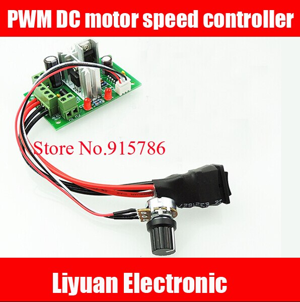 CCM6N PWM DC motor speed sensor / 6V12V24V30V DC reversing controller / 6A PLC control speed governor