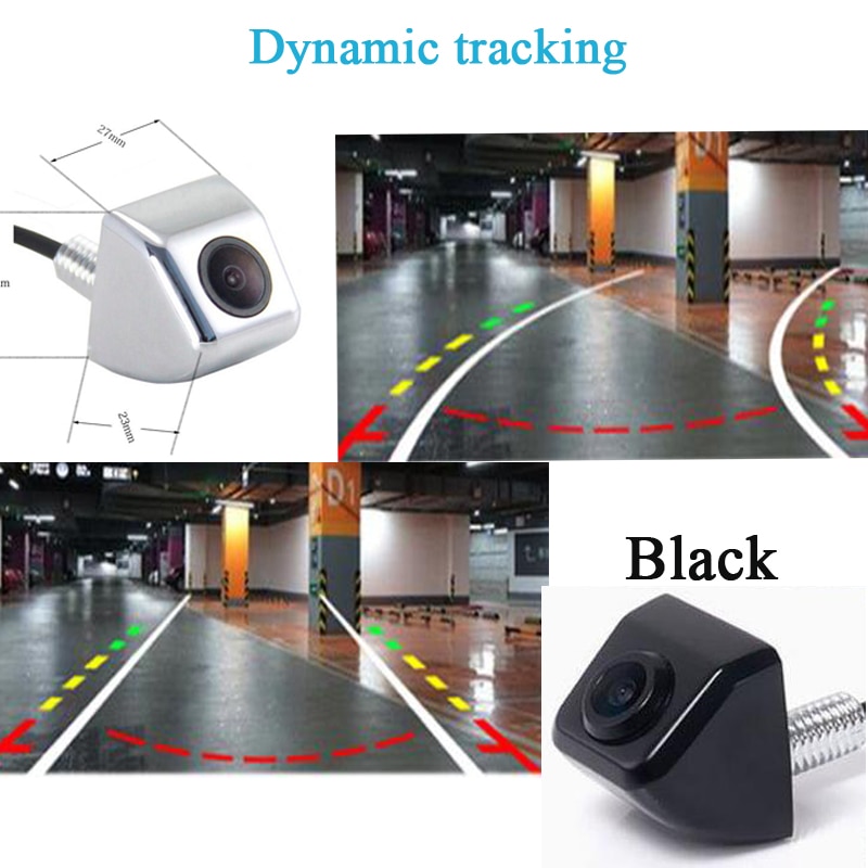 Universal Intelligent Dynamic Trajectory Parking Line Camera Reverse Backup Vehicle Tracks Rear Camera For any Car Monitor