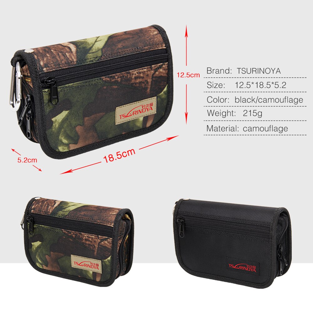 Multi-Purpose Sequins Lure Bag Large Capacity Waterproof Bait Storage Bags Fishing Tackle Accessory For poon Spinner Bait Pesca