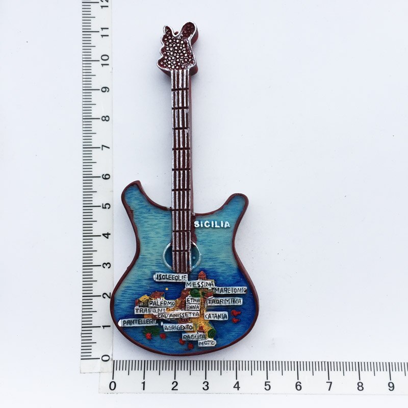 Italy Venice Fridge Magnets Italian Taormina Roma Firenze Alberobello trulli Lion Tourism Refrigerator Magnetic Stickers Decor: Sicilia