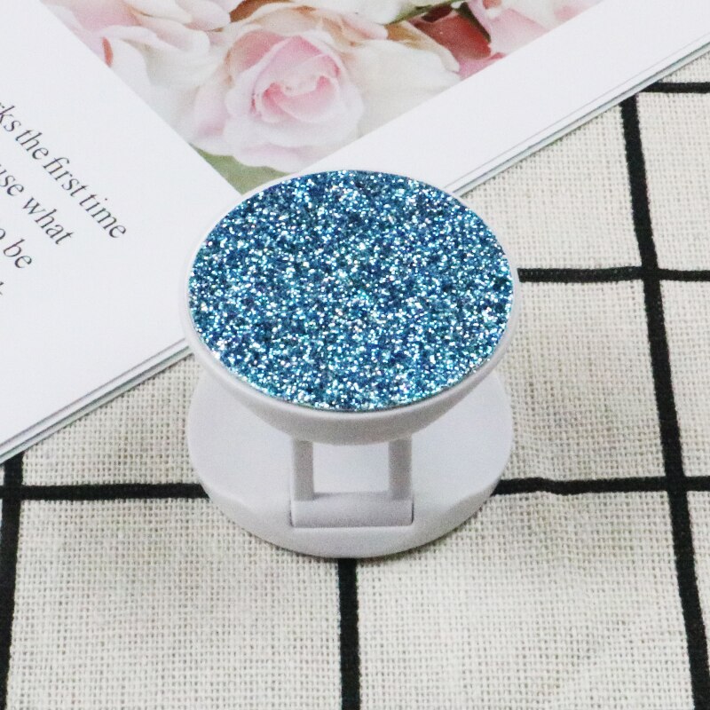 Universal- Telefon Halfter Ausbau Diamant telefon griff telefon Finger Ring für Auto praktisch Halfter Telefon Stehen: -Blau