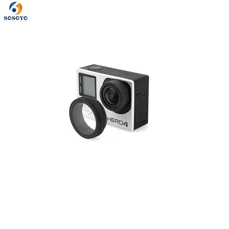 Uv Filter Lens Bescherming Dekken Cap Voor Gopro Hero 4 Hero 3 Hero 3 + Actie Sport Camera Accessoires
