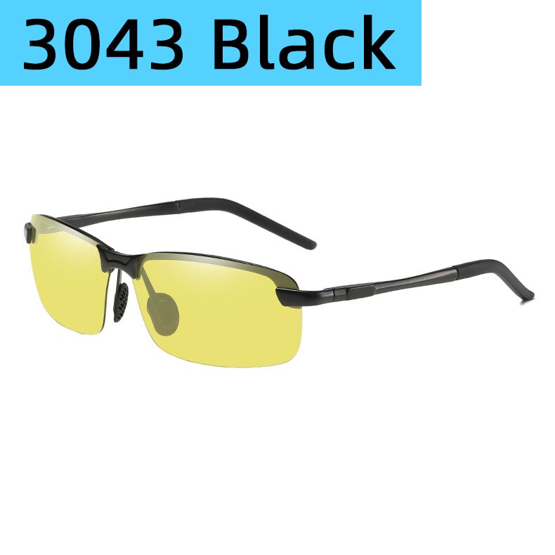 Photochrome Polarisierte Sonnenbrille Angeln Brillen Brille Reise Camping Wandern Fahr Fahrrad Radfahren im freien Sport Brille: 3043 Black