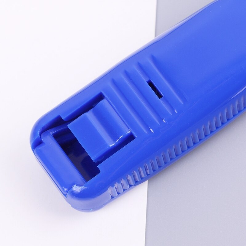 8Pcs Clips+1Pc Dispenser Mini Metal Paper Clipper Photo Tickets Notes Paper Clip 1XCE