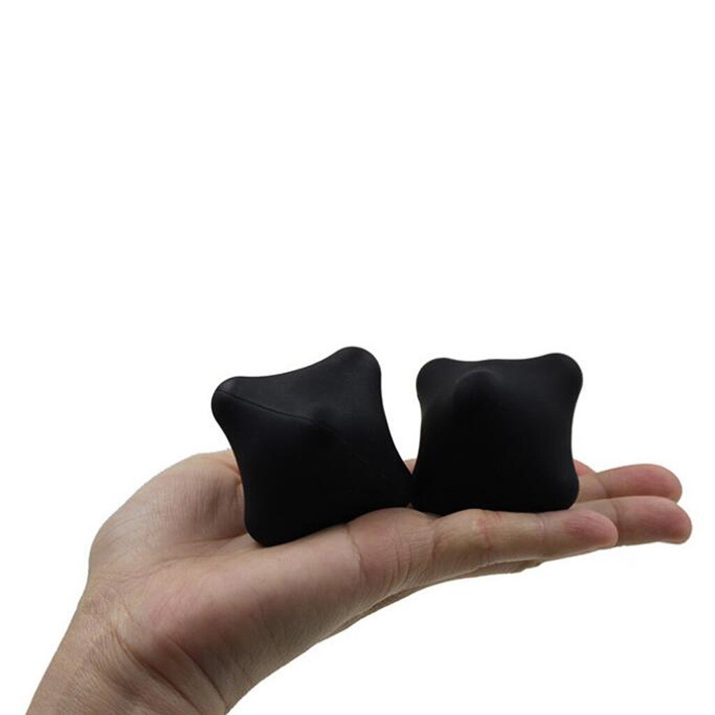 Fitness PVC Hand Massage Ball PVC Soles Sensory Training Grip the Ball Portable Physiotherapy Silicone Hexagonal Ball