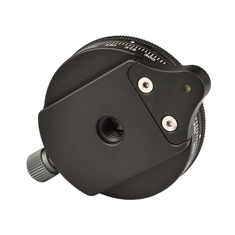 Roterende Balhoofd Panoramisch Statiefkop Camera Stabilizer Leveling Base Adapter Verstelbare Gimbal Schieten Accessoires