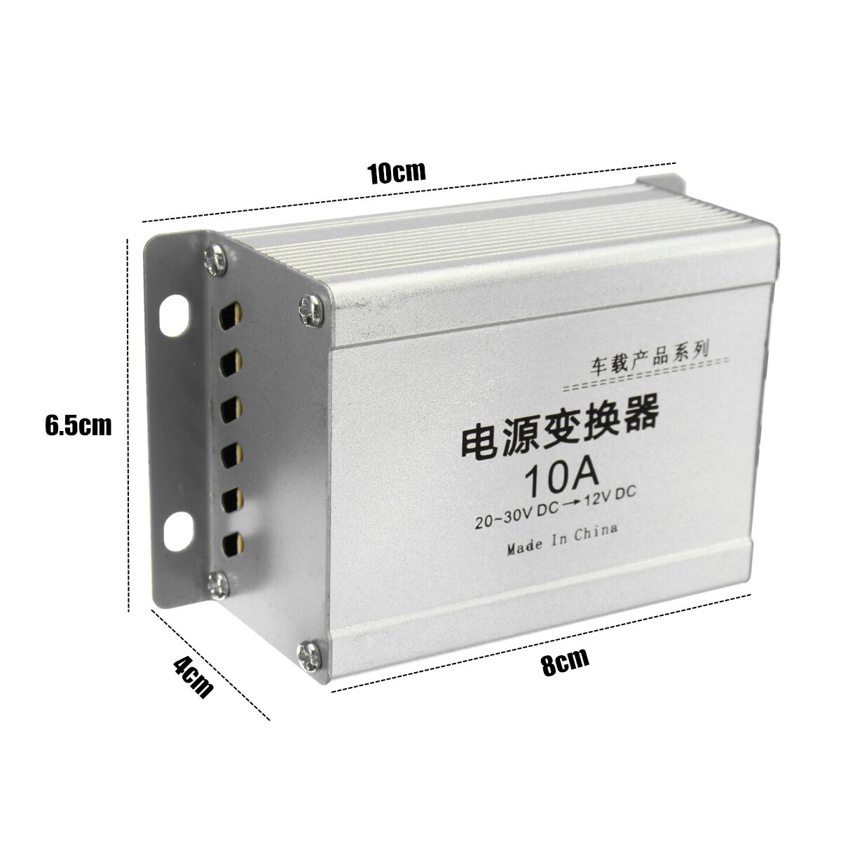 Dc 24 to 12v 10a 120w bil elektrisk omformer strømforsyning inverter transformer bil invertere