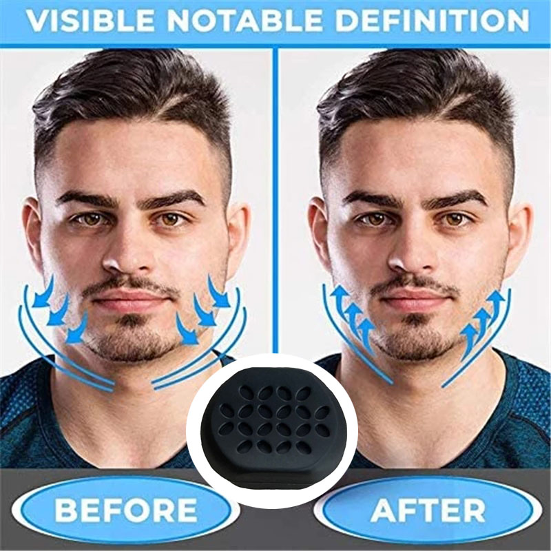 Silikon Kiefer Exerciser Ball Männer Wonem Jawline Gesichts Exerciser Gesicht Muskel Trainer Kiefer Toner Kinn Workout Fitness Ausrüstung