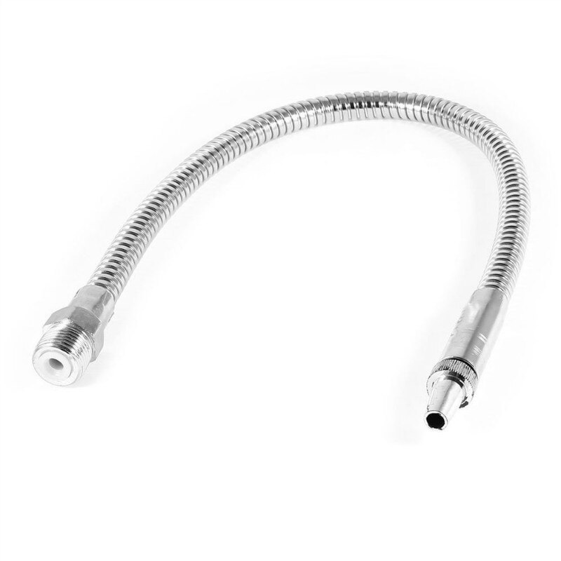 CNC cooling pipe,flexible oil coolant pipe hose,lathe metal cooling hose with round nozzle and rotary switch for lathe cooling