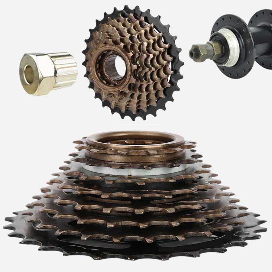 14-28T Mtb Racefiets Vrijloop Fiets Freewheel Cassette Tandwiel 6/7/8 Speed Mountainbike Vervanging Accessoire fiets Onderdelen