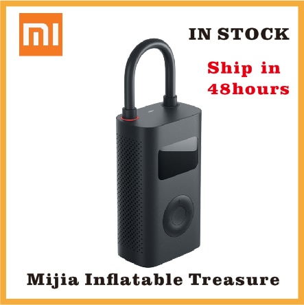 Xiaomi Electric Air Pump Mijia Rechargeable inflator 150PSI Smart Digital Tire Pressure Detection for Football Car Bike Pump