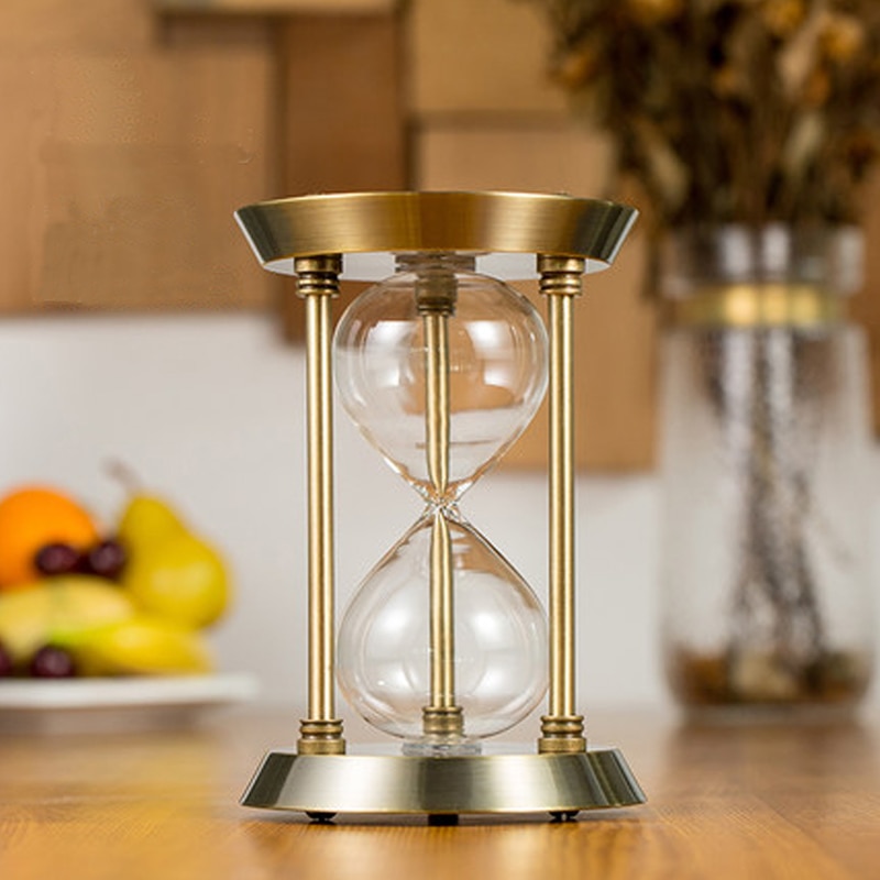 Self-installed sand homemade hourglass empty bottle timer birthday wedding decoration home Glass Hourglass