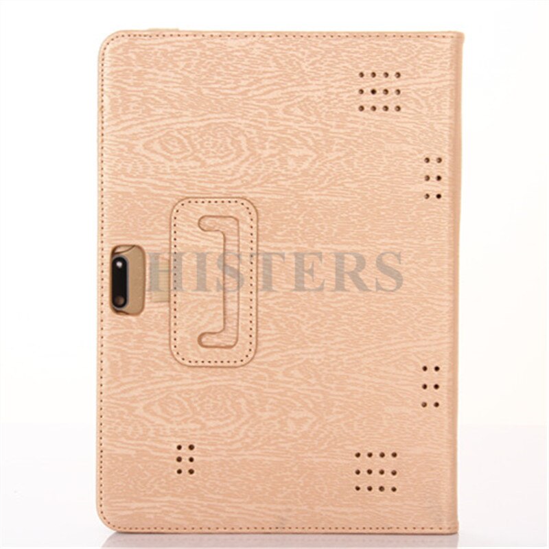 Lingette gratuite + stylet + Film d'écran pour LNMBBS K-107/K107 10.1 pouces tablette Folio PU étui en cuir pour support