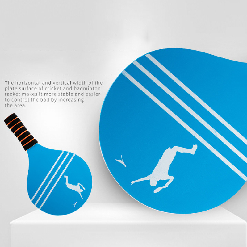 Strand Tennis En Badminton Racket Paddle Set Peddel Bal Jazzminton Spel Zomer Open Ruimtes Park Strand Spelen