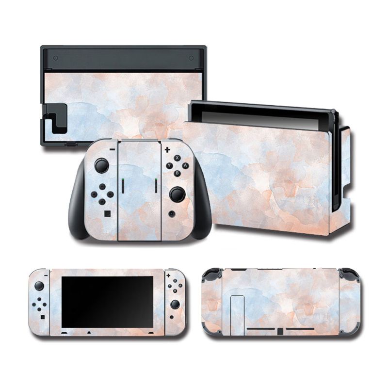 1Set Full Body Skin Kleurrijke Sticker Art Decals Voor Ns Switch Console Controller 72XB