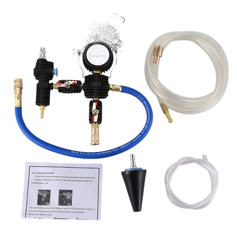 Vacuum Car Water Tank Cooling Antifreeze Replacement Tool Filling Machine