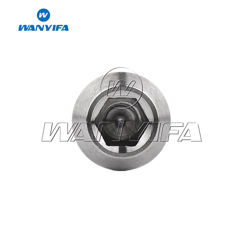 Titanium Bolts M8 x40mm Allen Key Taper Head Screw for Bicycle Motorcycle Car Grade 5 Titanium Ti Bolt